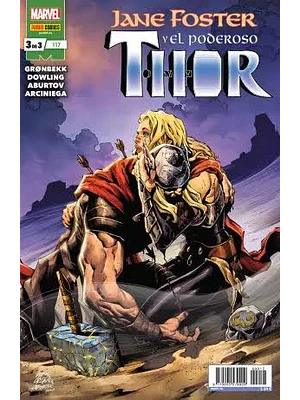 JANE FOSTER Y EL PODEROSO THOR 3 DE 3 - PANINI ESPANA