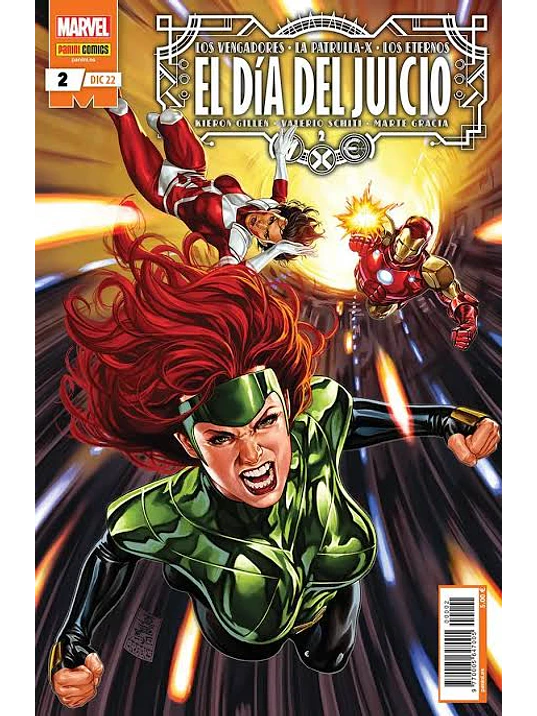 V.X.E.: EL DA DEL JUICIO NUM. 02 - PANINI ESPANA 1