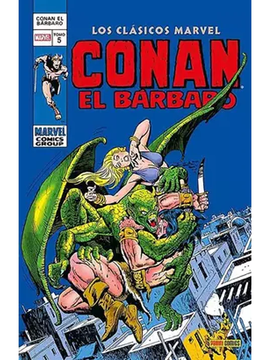 LOS CLASICOS DE CONAN EL BARBARO 05 - PANINI MEXICO 1