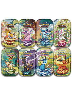 SCARLET & VIOLET PRISMATIC EVOLUTIONS MINI TIN - ESPAÑOL