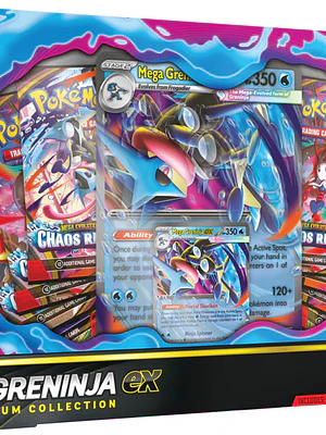 POKEMON TCG: MEGA GRENINJA EX PREMIUM COLLECTION - ESPAÑOL