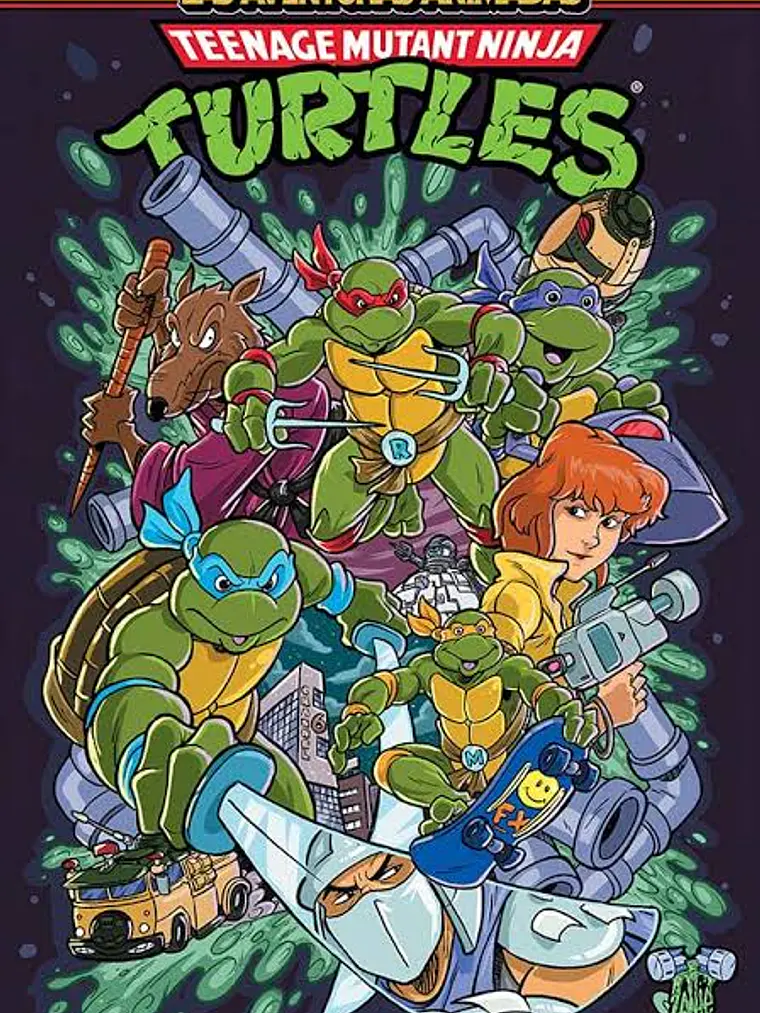 PREVENTA - TEENAGE MUTANT NINJA TURTLES - LAS AVENTURAS ANIMADAS VOL. 02 - MOZTROS 1