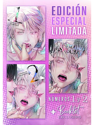 COMIDA DE DEMONIOS EDICIÓN ESPECIAL LIMITADA (VOL. 1 Y 2 + CUADERNO ESPECIAL)