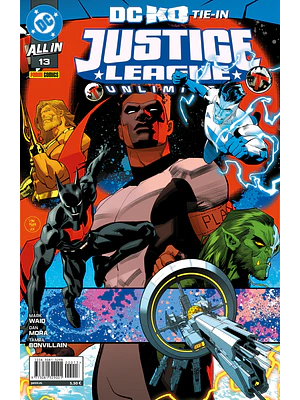 ALL IN JUSTICE LEAGUE UNLIMITED NÚM. 13 (DC K.O. TIE-IN)
