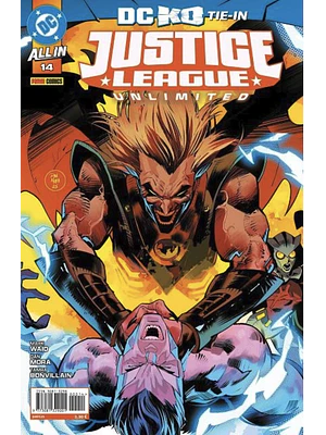 ALL IN JUSTICE LEAGUE UNLIMITED NÚM. 14 (DC K.O. TIE-IN)