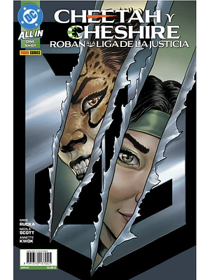 CHEETAH Y CHESHIRE ROBAN A LA LIGA DE LA JUSTICIA. DC ONE-SHOT