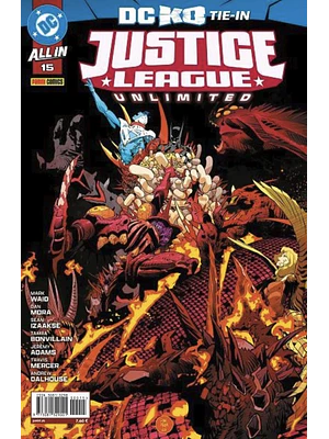 ALL IN JUSTICE LEAGUE UNLIMITED NÚM. 15 (DC K.O. TIE-IN)