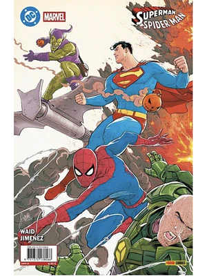 SUPERMAN/SPIDER-MAN NÚM. 01 (COVER B - MIKEL JANIN)
