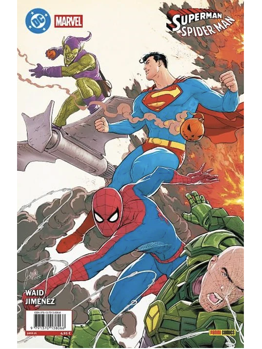 SUPERMAN/SPIDER-MAN NÚM. 01 (COVER B - MIKEL JANIN) 1