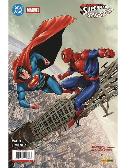 SUPERMAN/SPIDER-MAN NÚM. 01 (COVER C - RAFA SANDOVAL) 1