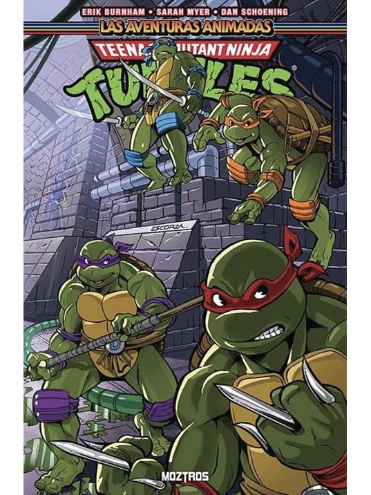 TEENAGE MUTANT NINJA TURTLES - LAS AVENTURAS ANIMADAS VOL. 03 1