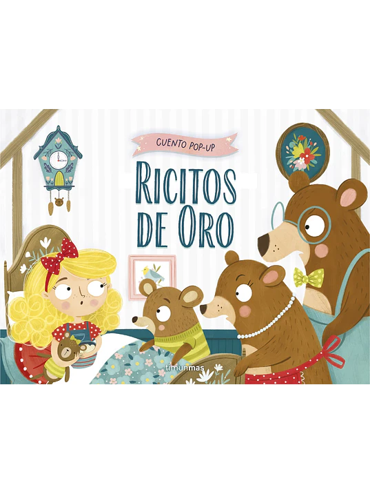 RICITOS DE ORO. CUENTO POP-UP 1
