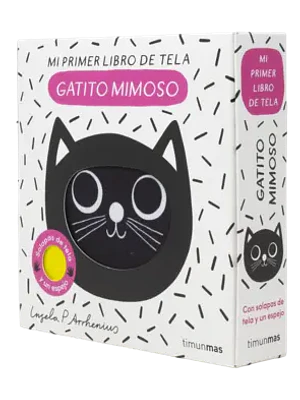 GATITO MIMOSO MI PRIMER LIBRO DE TELA