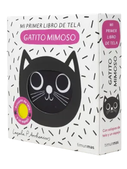 GATITO MIMOSO MI PRIMER LIBRO DE TELA 1