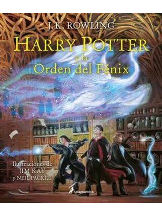HARRY POTTER Y LA ORDEN DEL FENIX EDICION ILUSTRADA TD - SALAMANDRA 1