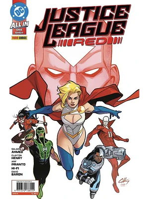 ALL IN JUSTICE LEAGUE RED DC ONE-SHOT