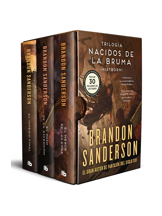 ESTUCHE MISTBORN. NACIDOS DE LA BRUMA - B DE BOLSILLO 1