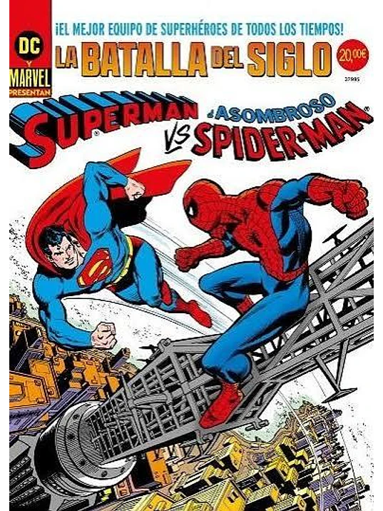 PREVENTA - SUPERMAN Y SPIDERMAN. DC-MARVEL TREASURY EDITION 1