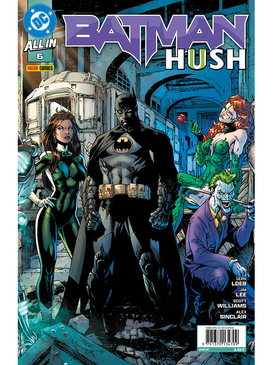 PREVENTA - ALL IN BATMAN: HUSH II NÚM. 06 (PORTADA ALT. TRÍPTICO) 1