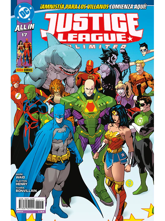 PREVENTA - ALL IN JUSTICE LEAGUE UNLIMITED NÚM. 17 (DC K.O. TIE-IN) 1