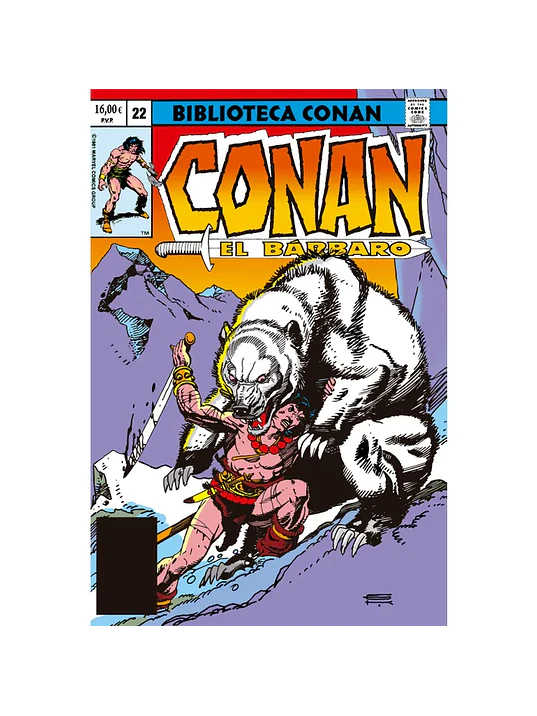 PREVENTA - BIBLIOTECA CONAN EL BÁRBARO 22 1