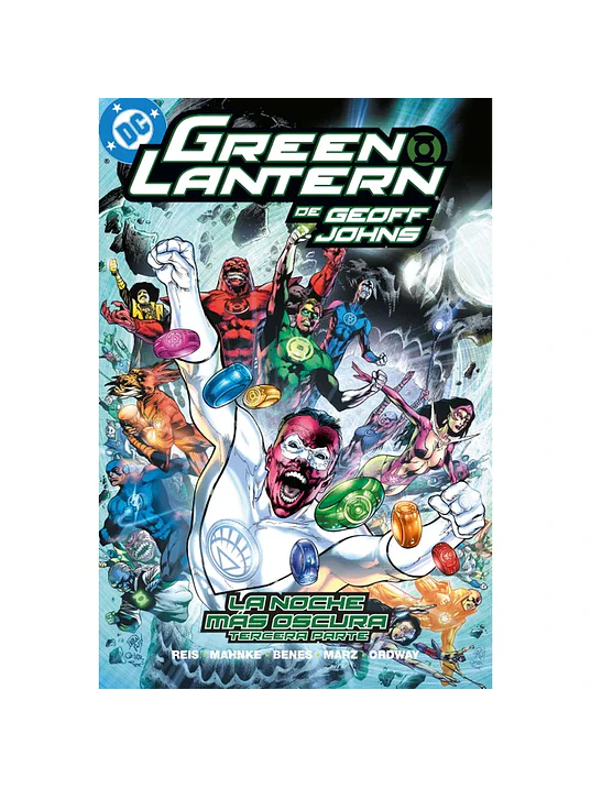 PREVENTA - BIBLIOTECA GREEN LANTERN DE GEOFF JOHNS 13 1