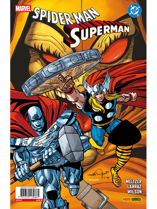 PREVENTA - SPIDER-MAN/SUPERMAN NÚM. 01 (COVER B - WALT SIMONSON). MARVEL/DC 1