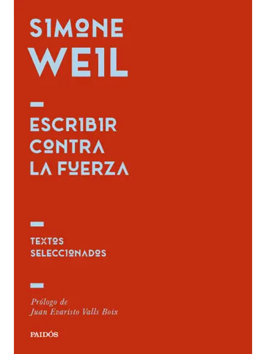 ESCRIBIR CONTRA LA FUERZA 1