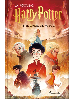 HARRY POTTER Y EL CALIZ DE FUEGO NUEVA PORTADA