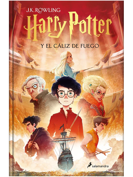 HARRY POTTER Y EL CALIZ DE FUEGO NUEVA PORTADA 1