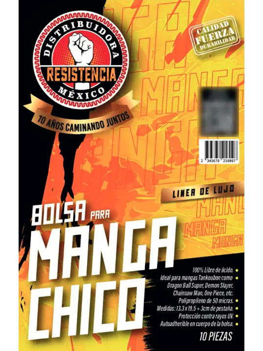 BOLSA PARA MANGA CHICO 10 PIEZAS LINEA DE LUJO 1