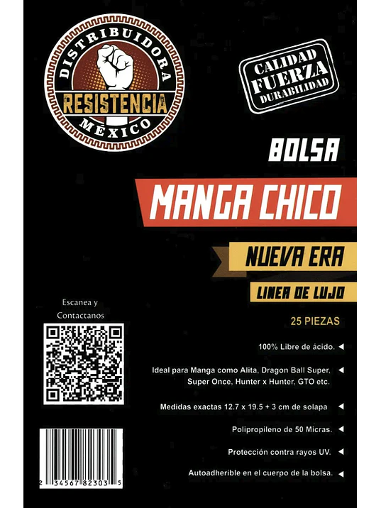 BOLSA PARA MANGA CHICO - 25 PIEZAS. LUJO NUEVA ERA 1