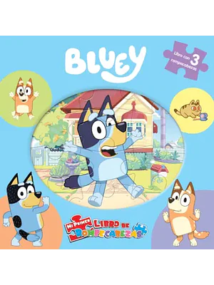 BLUEY. MI PRIMER LIBRO DE ROMPECABEZAS
