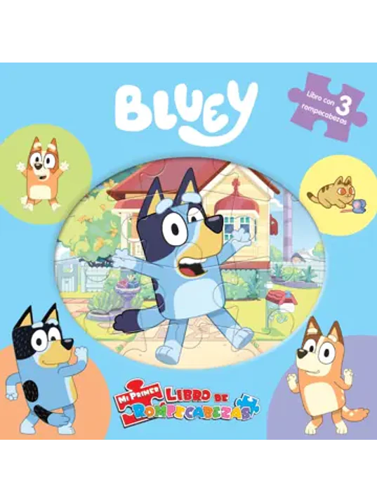 BLUEY. MI PRIMER LIBRO DE ROMPECABEZAS 1