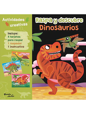 RASPA Y DESCUBRE. DINOSAURIOS