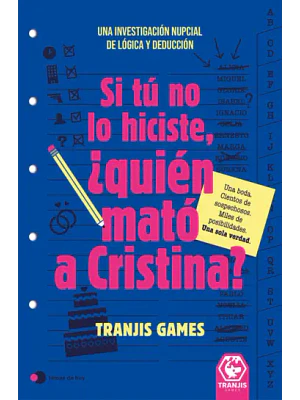 SI TÚ NO LO HICISTE, ¿QUIÉN MATÓ A CRISTINA?