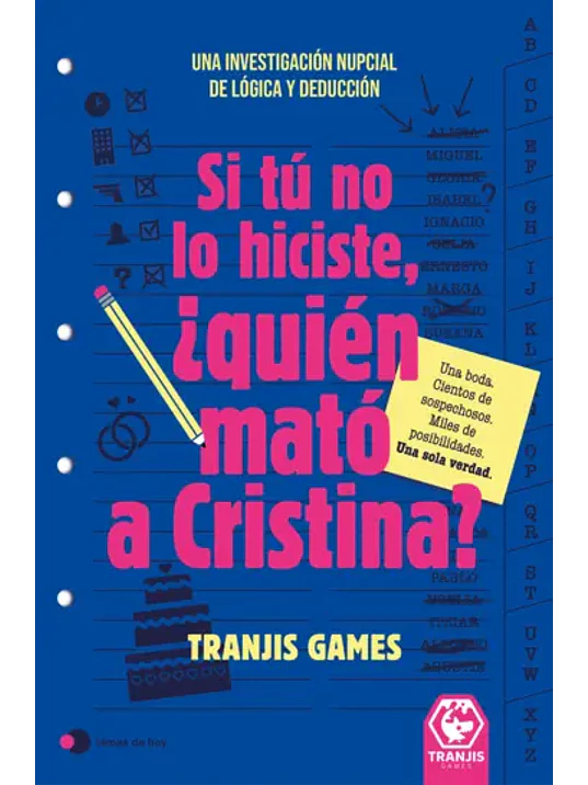 SI TÚ NO LO HICISTE, ¿QUIÉN MATÓ A CRISTINA? 1