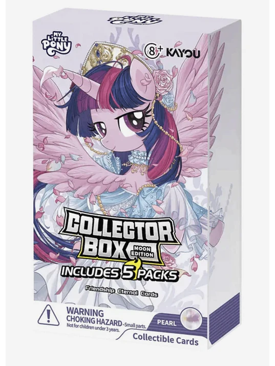 MY LITTLE PONY TCG: FRIENDSHIP ETERNAL CARDS - MOON EDITION COLLECTOR BOX (5 PACKS) 1