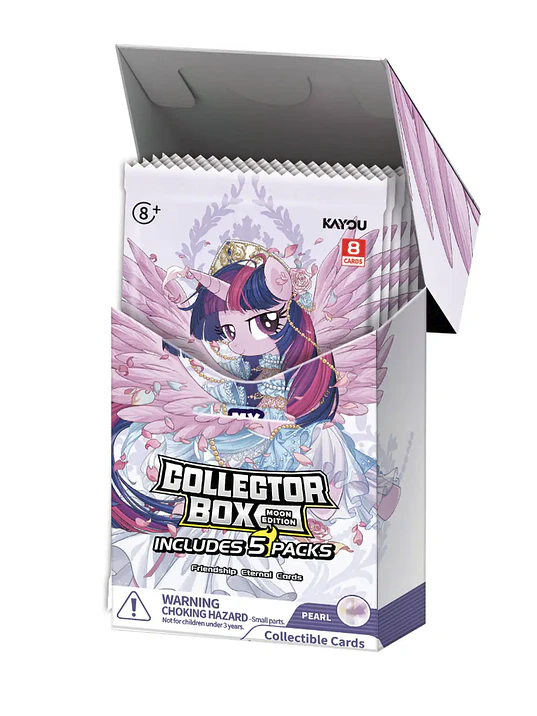MY LITTLE PONY TCG: FRIENDSHIP ETERNAL CARDS - MOON EDITION COLLECTOR BOX (5 PACKS) 2