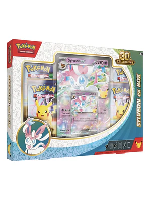 POKEMON TCG: 30TH CELEBRATION EX BOX (SYLVEON EX) - INGLÉS
