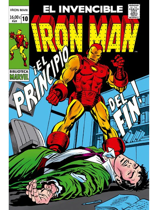 PREVENTA - BIBLIOTECA MARVEL 132. EL INVENCIBLE IRON MAN 10 1