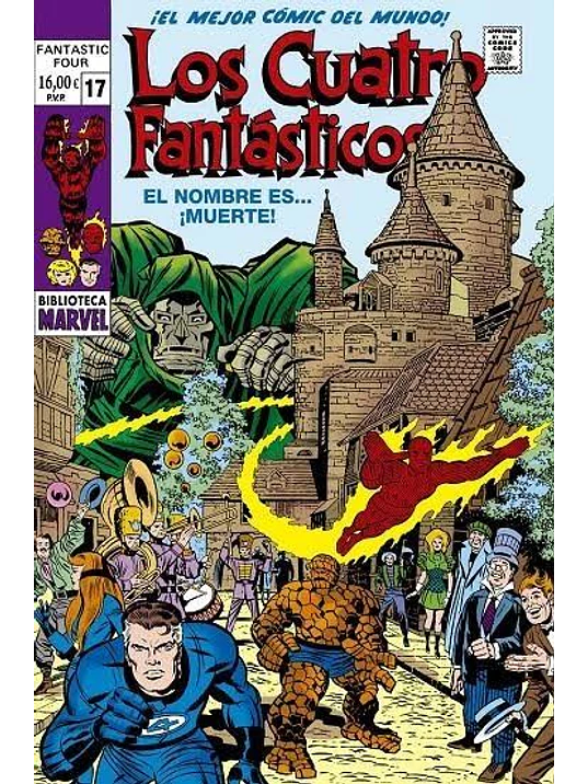 PREVENTA - BIBLIOTECA MARVEL 117. LOS 4 FANTÁSTICOS 17 1