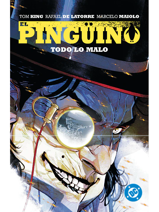 PREVENTA - AMANECER DE DC. EL PINGÜINO 02: TODO LO MALO. DC PREMIERE 1