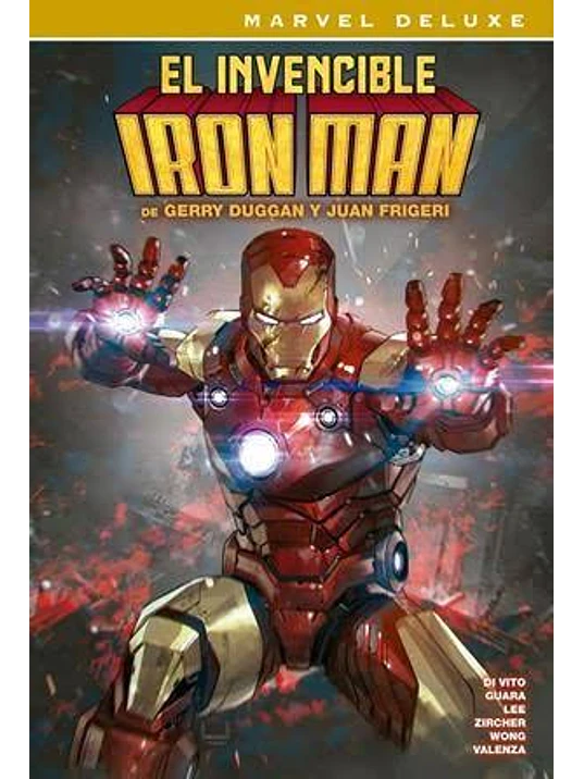 PREVENTA - EL INVENCIBLE IRON MAN DE GERRY DUGGAN Y JUAN FRIGERI - LA COLECCIÓN COMPLETA. MARVEL DELUXE 1