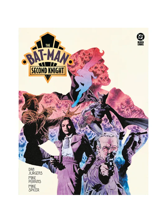 PREVENTA - THE BAT-MAN: SECOND KNIGHT. DC BLACK LABEL XL 1