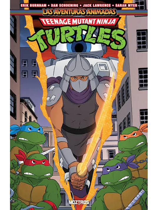PREVENTA - TEENAGE MUTANT NINJA TURTLES – LAS AVENTURAS ANIMADAS VOL. 04 1