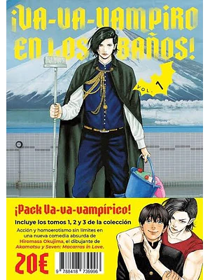 PREVENTA - PACK VAMPÍRICO ¡VA-VA-VAMPIRO EN LOS BAÑOS! VOL. 1+2+3