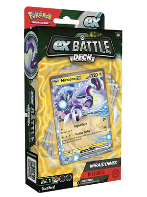 POKEMON TCG: EX BATTLE DECK (VICTINI EX OR MIRAIDON EX) - INGLÉS