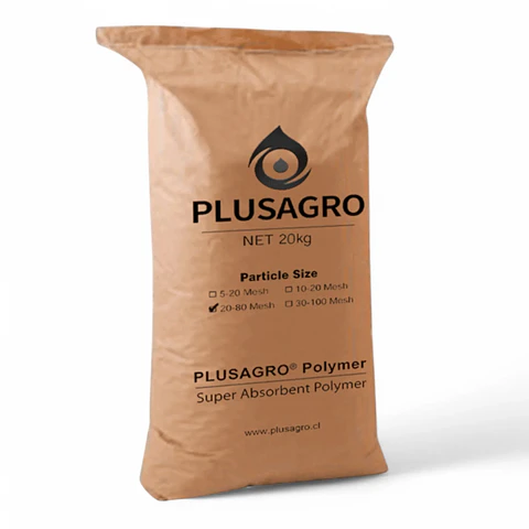 Hidrogel Plusagro 20 Kg | Uso Agrícola y Forestal