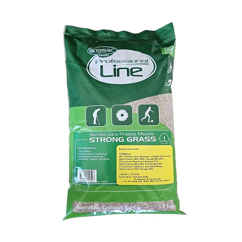 Semillas Pasto Strong Grass 1 Kg | Alto Tráfico Anasac